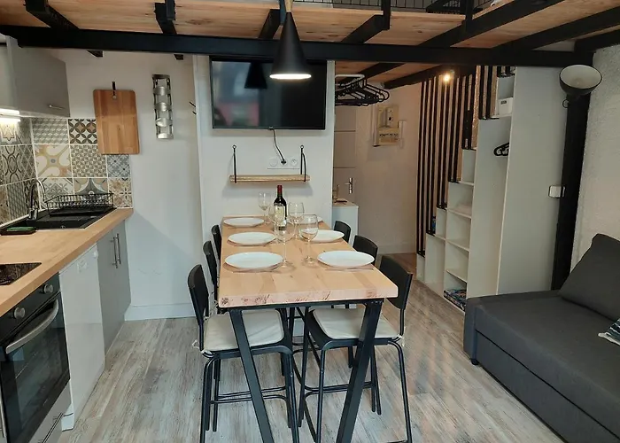 Appartement Mezzanine 6 Personnes Avec Balcon Vue Sur La Montagne